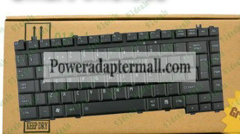 Black Toshiba Satellite A300 L205 Laptop Keyboard